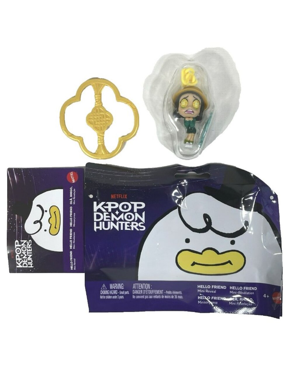KPOP Demon Hunters 5" Mini ZOEY Collectible Keychain Figure NEW 2026